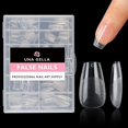 thumbnail image 1 of Puntas para uñas UNA GELLA Short Coffin Press On, 216 piezas, tips de gel, 1 of 7