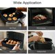 thumbnail image 5 of Air Fryer Silicone Liners 2 Pack, Reusable Square Air fryer Basket Liners, 4-7Qt, 5 of 5