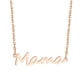 thumbnail image 1 of Fiudx Collar "I You Mom", Dijean de Amor con Diseño Multilingüe, Joyería de Metal Hipoalergénica, Idea de Regalo Personalizado, Ideal para Cumpleaños o Día de La Madre, Accesorio de Moda para Mujer,, 1 of 2