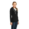 thumbnail image 4 of DISCONTINUED District ® - Juniors Core Fleece Full-Zip Hoodie DT290, 4 of 5