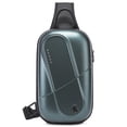 thumbnail image 1 of Mochila Cruzada Bange Espacio para iPad Tablet 9" audífonos, billetera y libros. Material resistente al agua Modelo BG-7353 Bange  BG-7353, 1 of 2