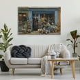thumbnail image 3 of Stupell Industries Florist Shopfront in Town Buildings & Architecture Painting Wrapped Canvas Art Print Wall Art, 45 x 30, 3 of 8