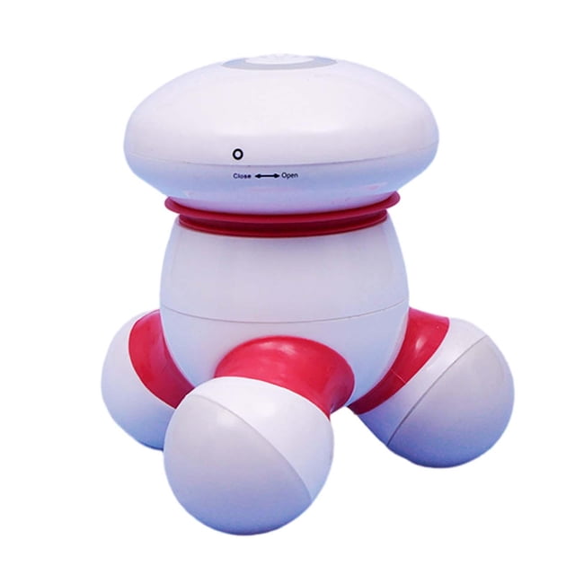 ador en forma de triángulo, Mini ador de mano, cara, brazos, piernas, equipo de inalámbrico para oficina, hogar, viajes, adultos Rojo Yinane minimasajeador