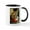 White/Black Inside, variant on CafePress - Madonna Foxt 1 Mug - 11 oz Ceramic Mug - Novelty Coffee Tea Cup