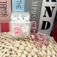 thumbnail image 2 of Cute Rabbit Star Clear Headphone Case Compatible with AirPods Pro 2nd Case, 2 of 5
