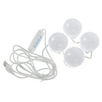 USB LED Vanity Mirror Light Bulb for Makeup, Bathroom, Wardrobe, and Farmhouse Lighting