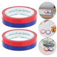 thumbnail image 4 of KAKOWELY 10 Rolls Adhesion Wrapping Tape Sealing Tape For Supermarket Bag Tying Machine Narrow Small Size For Fruit And Vegetable Packaging,3.58X"X3.58"X0.43", 4 of 4