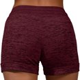 thumbnail image 4 of Jxximdong Shorts for Women Women Soft and Comfy Activewear Lounge Shorts with Pockets and Drawstring Red M Pants, 4 of 9