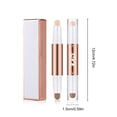 thumbnail image 3 of Concealer Glow Color Modeling Light Shadow Double Head Stick Clavicle Shadow Pen Face Highlight Concealer 3.6g, 3 of 9