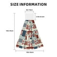 thumbnail image 3 of Sikiie Patchwork In Country Style Hand Towel with Loop Hanging Towel Absorbent Tie Towels for Kitchen Tea Bar Bathroom Decor, 3 of 7