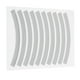 thumbnail image 5 of Calcomanías Reflectantes de Bicicleta de Equilibrio para Ni?os Calcomanías Adhesivas de Rueda de Llanta de Bicicleta para Ni?os Decoración para Llantas de Bicicleta(13*12*1cm-Blanco plateado) Amonsee No, 5 of 6