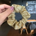 thumbnail image 4 of 6PCS Women Glitter Hair Scrunchie Decorative Bling Scrunchie Ponytail Holder, 4 of 10