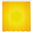 thumbnail image 3 of Ambesonne Modern Shower Curtain, Yellow Ombre Circles, 69"Wx75"L, Merigold Yellow, 3 of 3