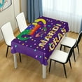 thumbnail image 7 of Coolnut Mardi Gras Rectangle Tablecloth Spill-Proof Polyester Table Cloth Table Cover for Kitchen Dining Picnic Holiday Party Decoration,60"x90", 7 of 7