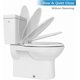 thumbnail image 3 of Elongated Toilet Seat 19in E x tra Largo Built-In Potty Trainer para Seguro & Robusto PP Quiet-Close Easy Install & Release, 3 of 5