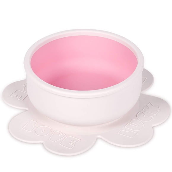 Bol à Succion en Silicone, Bols d'Alimentation pour Bébé avec Base à Succion, Bol en Silicone - Sans Bpa - pour Bébés Enfants Tout-Petits Auto-Alimentation