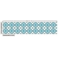 thumbnail image 3 of Ambesonne Orient Fabric by the Yard Upholstery, Ethnic Middle Eastern Scroll, 3 Yards, Petrol Blue White, 3 of 5