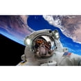 thumbnail image 7 of Honeii Astronaut in Outer Space Print Canvas College Laptop Backpack, Durable Rucksack Travel Notebook Bag School Backpack Book Bag for Men Women-Small, 7 of 7