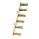 thumbnail image 4 of Puente de escalera de madera para pájaros, percha de escalera para loros, juguetes para masticar pájaros, madera, pájaro 6 secciones, 4 of 9