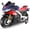 Blue, variant on Track Seven 24V Ride on Motorcycle, Licensed Aprilia RSV4 Electric Motorcycle with Training Wheels, LED Lights, Music, Large Seat, Up to 10 Mph, 24V Ride on Toy Car for Boys Girls Aged 3 , Black