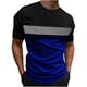 thumbnail image 1 of Tops para hombre, blusas y camisas de cuello redondo y manga corta para hombre, camisetas casuales de verano para hombre, camisetas de cuello redondo con bloques de color y manga corta, camisetas depo, 1 of 3