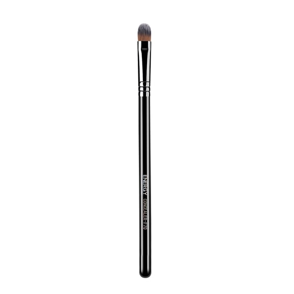 Energy Vegan Precision Blender Eyeshadow Brush for Contour & Define, Black Synthetic