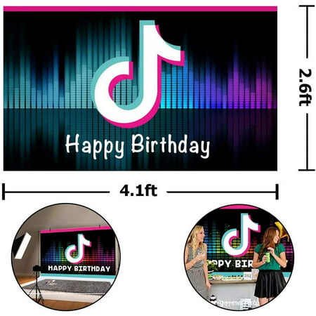 TIK Tok Party Supplies Decorations Birthday Party Favors Included TIK
