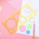 thumbnail image 4 of Regla geométrica, juego de dibujo multifuncional con transportador y herramienta de flor transformadora para estudiantes de primaria, kit de medición para matemáticas y tareas escolares., 4 of 8