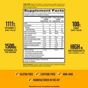Airborne 1000mg Vitamin C Immune Support Chewable Tablets, Multivitamin Supplement, Citrus Flavor, 64 ct