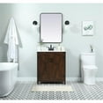 thumbnail image 6 of Elegant Decor Grant 30" MDF Single Bathroom Vanity with Backsplash in Expresso, 6 of 8