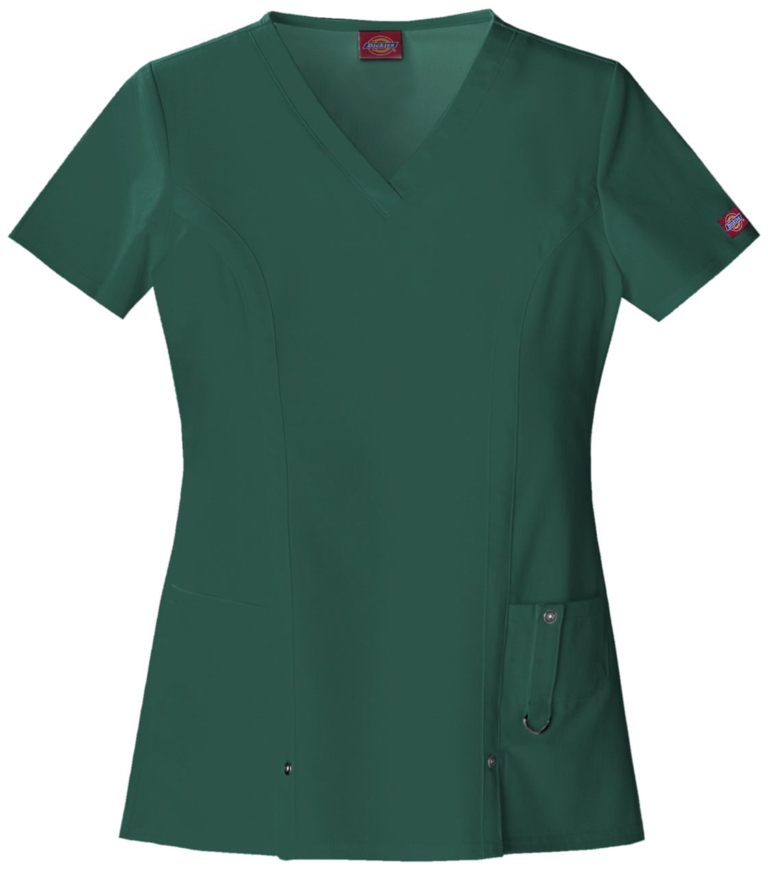 Dickies Xtreme Stretch Scrubs Top for Women V-Neck 82851 - Walmart.com