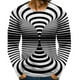 thumbnail image 1 of Camisas de Hombre Blusas de Manga Larga Con Cuello Redondo Cuello Estampado Suéter Tops Camiseta Ajustada Informal Odeerbi ODB-4, 1 of 3