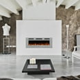 thumbnail image 4 of 50'' Electric Fireplace Recessed 3.8''Ultra Thin Insert &Remote control, Adjustable flame color & time, Low Noise (Fake Fire), 4 of 10