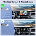 thumbnail image 5 of Gsuatey Android Car Stereo Radio for Ford Transit Custom 2020-2024 with Wireless CarPlay Android Auto Mirror Link 10.1 Inch Touchscreen Bluetooth GPS Navigation WiFi FM Backup Camera, 5 of 6