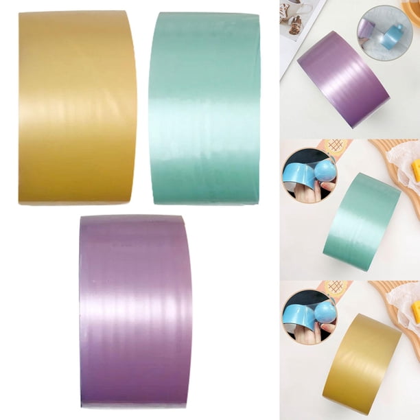 Cinta de bola adhesiva Perfecl 3 uds Cintas de bolas adhesivas Verde Amarillo Violeta