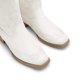 thumbnail image 3 of Bota DREAM PAIRS Vaquera con Punta Cuadrada Bordada Blanca Talla 9.5, 3 of 6