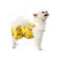 thumbnail image 3 of Topkins Dog Dress for Small Dogs Girl, Cotton Puppy Party Sundresses with Yellow Bow-Knot Patterns Suitable, L, 3 of 7
