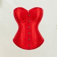 thumbnail image 2 of Mujeres Sexy Lace Up Shapewear Skinny Steampunk Corset Slim Fit Lencería de talla grande, 2 of 8