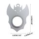 thumbnail image 3 of Stress Relief Keychain Fidget Spinner | Unzip Fingertip Swivel Anxiety Relief Device | Portable Glow-in-the-Dark Rotary Suspension | Durable Material | One Piece | Travel Accessory, 3 of 5