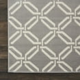 thumbnail image 4 of Nourison Jubilant Modern Trellis Grey 2'3" x 7'3" Area Rug, (7' Runner), 4 of 7