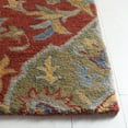 thumbnail image 3 of Safavieh Heritage Reanna Oriental Wool Area Rug, Red/Green, 8' x 10', 3 of 11