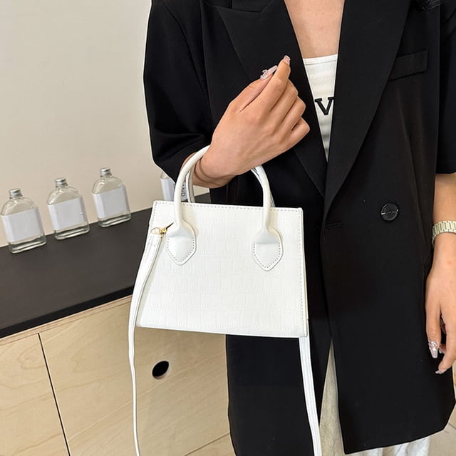 Bolso de hombro casual para mujer Bolsa cruzada para el trabajo - tira ajustable, cuero PU, que se adapta al teléfono y a la cartera, bolso versátil para uso diario