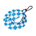 thumbnail image 2 of Pet Sun Hat for Dogs Adjustable Bucket Cap with Ear Holes UV Block, Summer Outdoor Headwear for Small Breeds, Foldable, 2 of 9