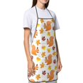 thumbnail image 4 of Fuzoiu Cartoon Squirrel Print Kitchen Cooking Aprons,Kitchen Cooking BBQ Aprons,Chef Apron with 2 Pockets for Men Women,Art Aprons for Painting Pottery Ceramics, 4 of 7