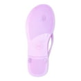 thumbnail image 2 of Wonder Nation Girls Jelly Thong Sandals, Sizes 13-1, 2 of 2