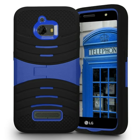 Silicon Case Protector Cover - Coolpad Defiant Case, ZV UCASE-Hybrid Dual Layer w/ Silicon Rugged Shell- Heavy Duty w/ Shockproof Protection And Kickstand - Coolpad Defiant Cover