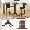 thumbnail image 6 of YYAo Dining Table, Kitchen Table, Dining Room Table,Wood Pub Round Dining Table with Pedestal Base, 6 of 10