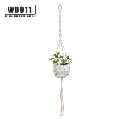 

Widealiff 15PCS Flower Pot Hanger Indoor Outdoor Plants Hanging Basket Cotton Rope Plant Pot Holder