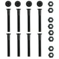 thumbnail image 5 of Camions/roues/roulements de LONGBOARD Noir 7.0 + BIGFOOT 76 mm CRUISERS Rouge, 5 of 5