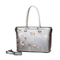 thumbnail image 4 of Twinkle Cosmos Florality Tote Purses and Handbags for Women, 4 of 14